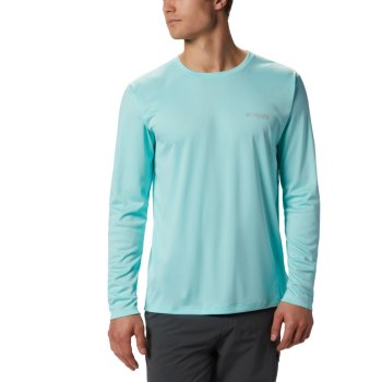 Pánské Mikiny Columbia PFG Zero Rules Long Sleeve Světle Blankyt BMWAHR567